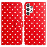 Custodia per telefono in ecopelle con motivo a pois, For Samsung Galaxy A13 4G, For Samsung Galaxy A13 5G, For Samsung Galaxy A53