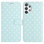 Custodia per telefono in ecopelle con motivo a pois, For Samsung Galaxy A13 4G, For Samsung Galaxy A13 5G, For Samsung Galaxy A53