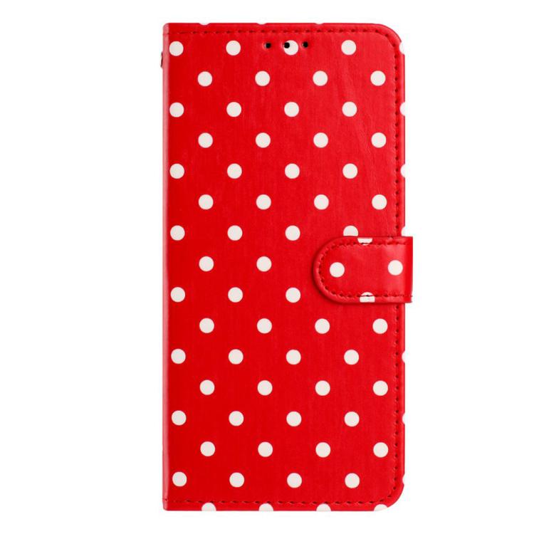 Custodia per telefono in ecopelle con motivo a pois, For Samsung Galaxy A14 5G, For Samsung Galaxy A04s, For Samsung Galaxy A73 5G, For Samsung Galaxy A33 5G