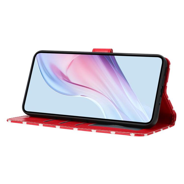Custodia per telefono in ecopelle con motivo a pois, For Samsung Galaxy A14 5G, For Samsung Galaxy A04s, For Samsung Galaxy A73 5G, For Samsung Galaxy A33 5G