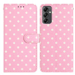 Custodia per telefono in ecopelle con motivo a pois, For Samsung Galaxy A14 5G, For Samsung Galaxy A04s, For Samsung Galaxy A73 5G, For Samsung Galaxy A33 5G