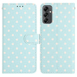 Custodia per telefono in ecopelle con motivo a pois, For Samsung Galaxy A14 5G, For Samsung Galaxy A04s, For Samsung Galaxy A73 5G, For Samsung Galaxy A33 5G
