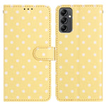 Custodia per telefono in ecopelle con motivo a pois, For Samsung Galaxy A14 5G, For Samsung Galaxy A04s, For Samsung Galaxy A73 5G, For Samsung Galaxy A33 5G