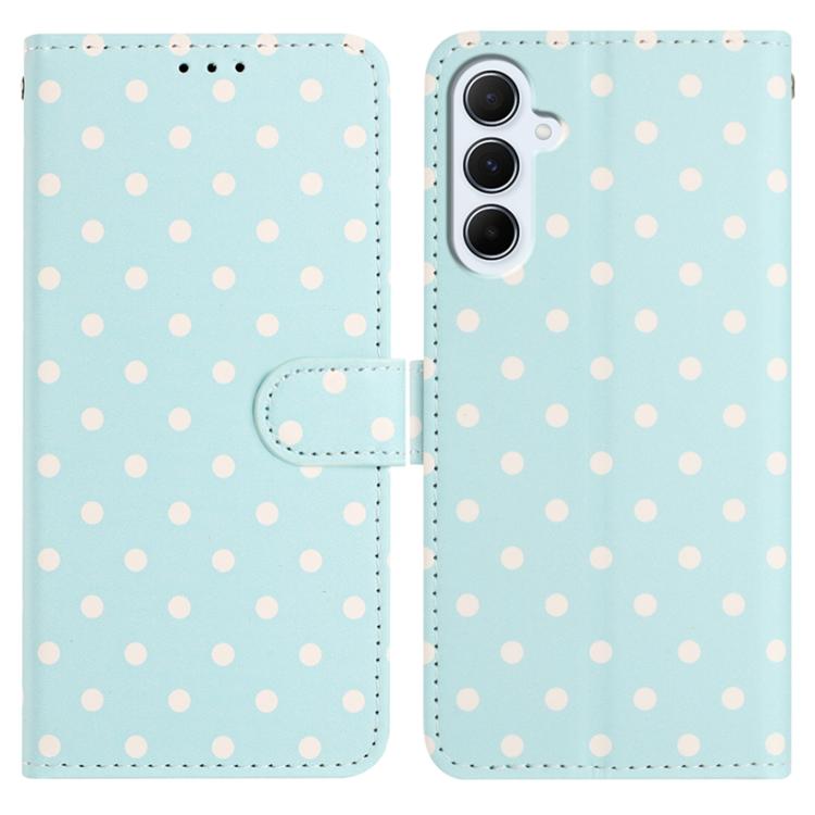 Custodia per telefono in ecopelle con motivo a pois, For Samsung Galaxy A36 5G, For Samsung Galaxy A16, For Samsung Galaxy A15 5G, For Samsung Galaxy A55 5G