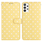 Custodia per telefono in ecopelle con motivo a pois, For Samsung Galaxy A23 5G, For Samsung Galaxy A34 5G, For Samsung Galaxy A54 5G, For Samsung Galaxy A04e