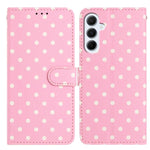 Custodia per telefono in ecopelle con motivo a pois, For Samsung Galaxy A35 5G, For Samsung Galaxy A05s, For Samsung Galaxy A25 5G, For Samsung Galaxy A24 4G