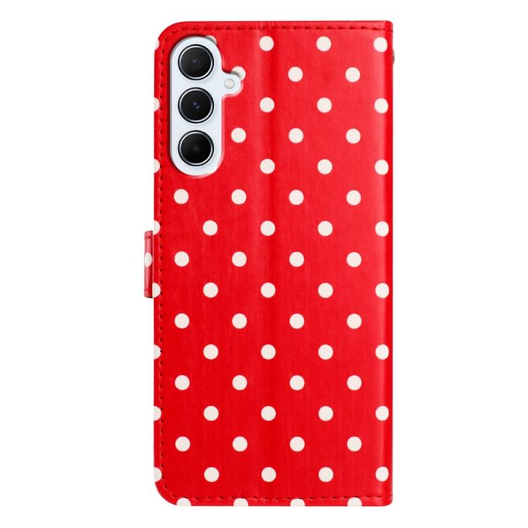 Custodia per telefono in ecopelle con motivo a pois, For Samsung Galaxy A35 5G, For Samsung Galaxy A05s, For Samsung Galaxy A25 5G, For Samsung Galaxy A24 4G