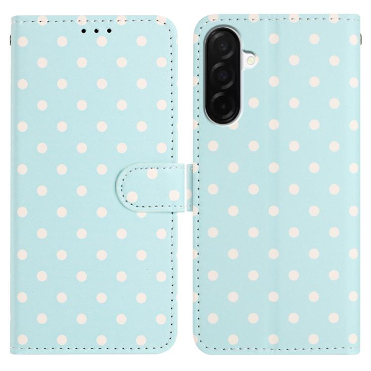 Custodia per telefono in ecopelle con motivo a pois, For Samsung Galaxy A36 5G, For Samsung Galaxy A16, For Samsung Galaxy A15 5G, For Samsung Galaxy A55 5G