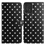 Custodia per telefono in ecopelle con motivo a pois, For Samsung Galaxy A14 5G, For Samsung Galaxy A04s, For Samsung Galaxy A73 5G, For Samsung Galaxy A33 5G