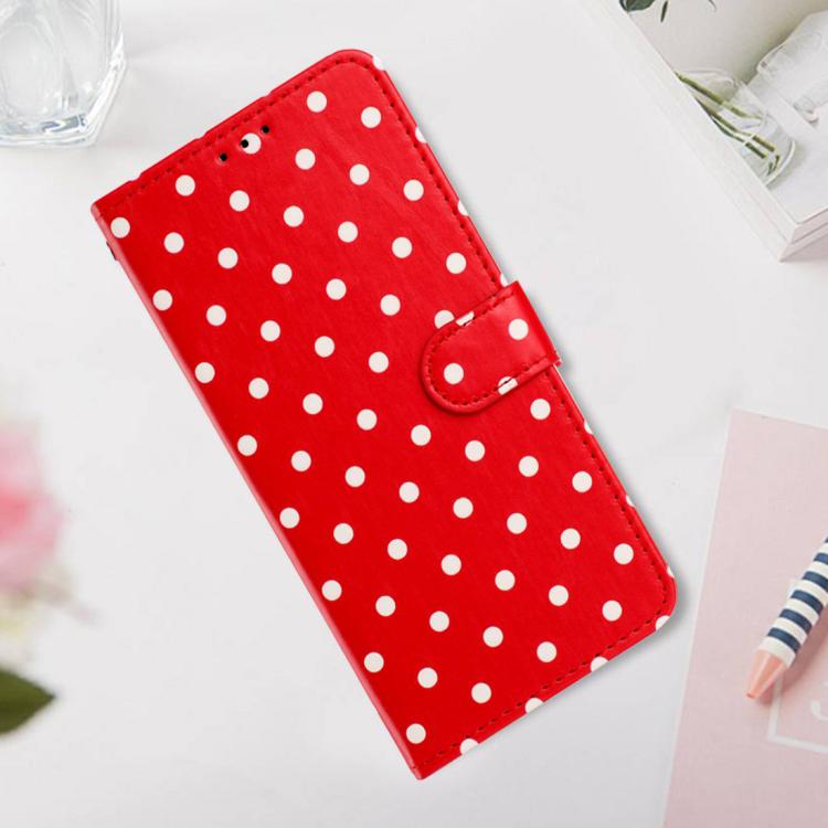 Custodia per telefono in ecopelle con motivo a pois, For Samsung Galaxy A57 5G, For Samsung Galaxy A37 5G, For Samsung Galaxy A25e, For Samsung Galaxy A17