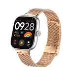 Cinturino per orologio in acciaio inossidabile con fibbia a maglia fine., For Xiaomi Band 10 Pro / Redmi Watch 6 / 5