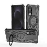 Custodia per telefono magnetica con supporto girevole metallico a stella., For Samsung Galaxy S25 Edge 5G, For Samsung Galaxy S25 5G, For Samsung Galaxy S25 Ultra 5G