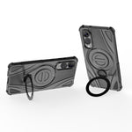 Custodia per telefono magnetica con supporto girevole metallico a stella., For Samsung Galaxy S25 Edge 5G, For Samsung Galaxy S25 5G, For Samsung Galaxy S25 Ultra 5G