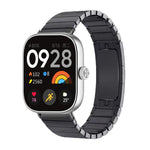 Cinturino per orologio in lega di titanio con fibbia a farfalla a doppia pressione One Beads., For Xiaomi Band 10 Pro / Redmi Watch 6 / 5