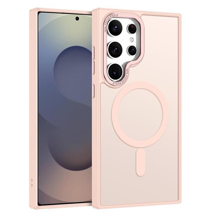 Custodia magnetica per telefono XDcase con cornice in metallo effetto pelle e lente in metallo., For Samsung Galaxy S25 5G, For Samsung Galaxy S25+ 5G, For Samsung Galaxy S25 Ultra 5G, For Samsung Galaxy S24 Ultra 5G, For Samsung Galaxy S24+ 5G        ...