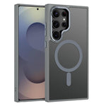 Custodia magnetica per telefono XDcase con cornice in metallo effetto pelle e lente in metallo., For Samsung Galaxy S25 5G, For Samsung Galaxy S25+ 5G, For Samsung Galaxy S25 Ultra 5G, For Samsung Galaxy S24 Ultra 5G, For Samsung Galaxy S24+ 5G        ...