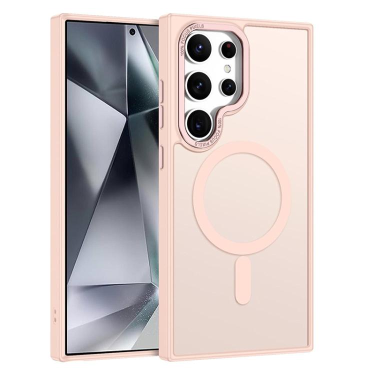 Custodia magnetica per telefono XDcase con cornice in metallo effetto pelle e lente in metallo., For Samsung Galaxy S25 5G, For Samsung Galaxy S25+ 5G, For Samsung Galaxy S25 Ultra 5G, For Samsung Galaxy S24 Ultra 5G, For Samsung Galaxy S24+ 5G        ...