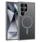 Custodia magnetica per telefono XDcase con cornice in metallo effetto pelle e lente in metallo., For Samsung Galaxy S25 5G, For Samsung Galaxy S25+ 5G, For Samsung Galaxy S25 Ultra 5G, For Samsung Galaxy S24 Ultra 5G, For Samsung Galaxy S24+ 5G        ...
