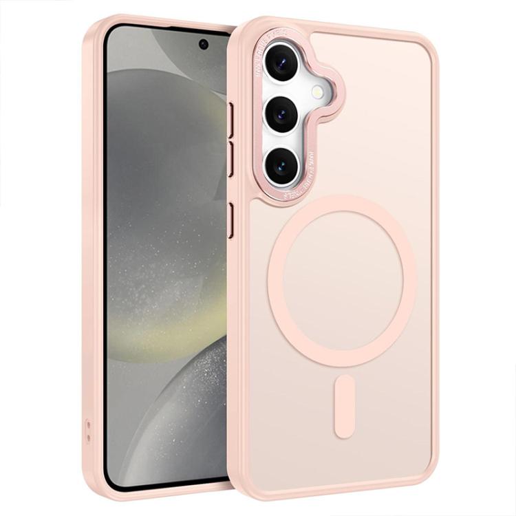 Custodia magnetica per telefono XDcase con cornice in metallo effetto pelle e lente in metallo., For Samsung Galaxy S25 5G, For Samsung Galaxy S25+ 5G, For Samsung Galaxy S25 Ultra 5G, For Samsung Galaxy S24 Ultra 5G, For Samsung Galaxy S24+ 5G        ...