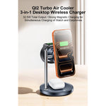 Stazione di ricarica wireless magnetica 3 in 1 Yesido DS40 Qi2.2, DS40