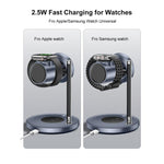 Stazione di ricarica wireless magnetica 3 in 1 Yesido DS40 Qi2.2, DS40