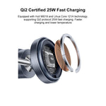 Stazione di ricarica wireless magnetica 3 in 1 Yesido DS40 Qi2.2, DS40