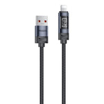 Cavo dati di ricarica Yesido CA138L da 12 W 2,4 A USB a 8 pin per display OLED, USB to 8 Pin