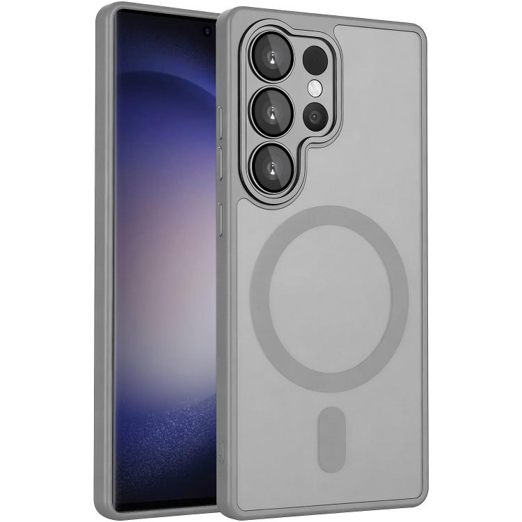 XDcase Skin Feel Custodia magnetica satinata per telefono con pellicola protettiva per obiettivo, For Samsung Galaxy S24 FE 5G, For Samsung Galaxy S24 Ultra 5G, For Samsung Galaxy S23 Ultra 5G, For Samsung Galaxy S23+ 5G, For Samsung Galaxy S23 5G