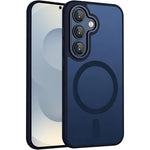 XDcase Skin Feel Custodia magnetica satinata per telefono con pellicola protettiva per obiettivo, For Samsung Galaxy S25 Edge 5G, For Samsung Galaxy S25 / S24 5G, For Samsung Galaxy S25+ / S24+ 5G, For Samsung Galaxy S25 Ultra 5G