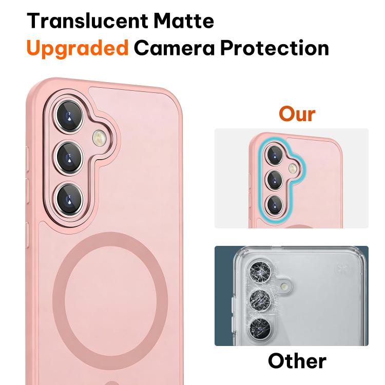 XDcase Skin Feel Custodia magnetica satinata per telefono con pellicola protettiva per obiettivo, For Samsung Galaxy S24 FE 5G, For Samsung Galaxy S24 Ultra 5G, For Samsung Galaxy S23 Ultra 5G, For Samsung Galaxy S23+ 5G, For Samsung Galaxy S23 5G
