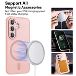 XDcase Skin Feel Custodia magnetica satinata per telefono con pellicola protettiva per obiettivo, For Samsung Galaxy S24 FE 5G, For Samsung Galaxy S24 Ultra 5G, For Samsung Galaxy S23 Ultra 5G, For Samsung Galaxy S23+ 5G, For Samsung Galaxy S23 5G