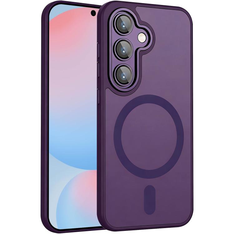 XDcase Skin Feel Custodia magnetica satinata per telefono con pellicola protettiva per obiettivo, For Samsung Galaxy S24 FE 5G, For Samsung Galaxy S24 Ultra 5G, For Samsung Galaxy S23 Ultra 5G, For Samsung Galaxy S23+ 5G, For Samsung Galaxy S23 5G