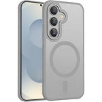 XDcase Skin Feel Custodia magnetica satinata per telefono con pellicola protettiva per obiettivo, For Samsung Galaxy S25 Edge 5G, For Samsung Galaxy S25 / S24 5G, For Samsung Galaxy S25+ / S24+ 5G, For Samsung Galaxy S25 Ultra 5G