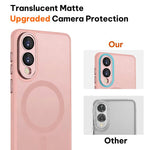 XDcase Skin Feel Custodia magnetica satinata per telefono con pellicola protettiva per obiettivo, For Samsung Galaxy S25 Edge 5G, For Samsung Galaxy S25 / S24 5G, For Samsung Galaxy S25+ / S24+ 5G, For Samsung Galaxy S25 Ultra 5G