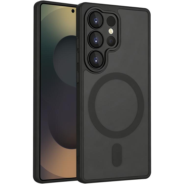 XDcase Skin Feel Custodia magnetica satinata per telefono con pellicola protettiva per obiettivo, For Samsung Galaxy S25 Edge 5G, For Samsung Galaxy S25 / S24 5G, For Samsung Galaxy S25+ / S24+ 5G, For Samsung Galaxy S25 Ultra 5G