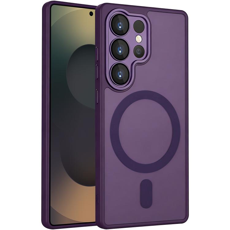 XDcase Skin Feel Custodia magnetica satinata per telefono con pellicola protettiva per obiettivo, For Samsung Galaxy S25 Edge 5G, For Samsung Galaxy S25 / S24 5G, For Samsung Galaxy S25+ / S24+ 5G, For Samsung Galaxy S25 Ultra 5G