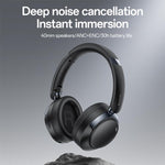 Cuffie Bluetooth circumaurali Yesido EP11 con riduzione del rumore a doppia modalità., EP11