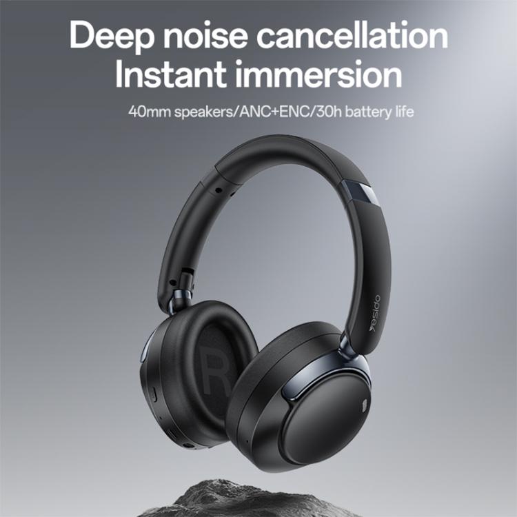 Cuffie Bluetooth circumaurali Yesido EP11 con riduzione del rumore a doppia modalità., EP11