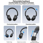 Cuffie Bluetooth circumaurali Yesido EP11 con riduzione del rumore a doppia modalità., EP11