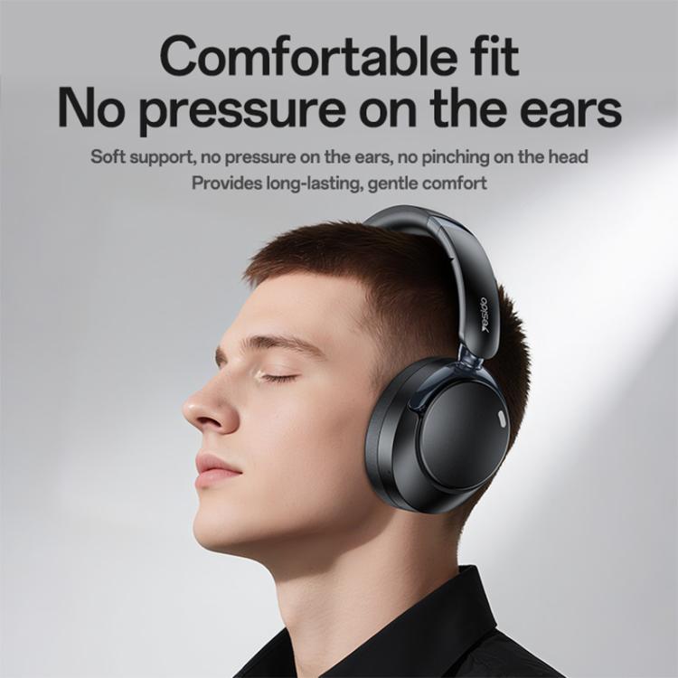 Cuffie Bluetooth circumaurali Yesido EP11 con riduzione del rumore a doppia modalità., EP11