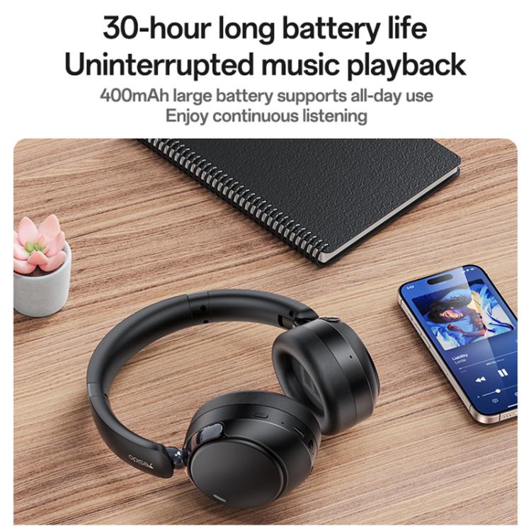 Cuffie Bluetooth circumaurali Yesido EP11 con riduzione del rumore a doppia modalità., EP11