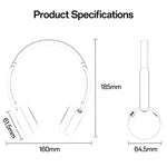 Cuffie wireless over-ear mini Yesido EP13 con riduzione del rumore a doppia modalità, EP13