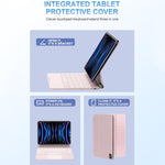 Tastiera Bluetooth con touchpad e custodia in pelle per tablet., For iPad 2025 / 2022, For iPad Air 13 2025 / 2024 / Pro 12.9 2022
