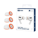 XDcase - 3 paia di inserti auricolari in spugna di silicone di ricambio, 3 Pairs S/M/L Size