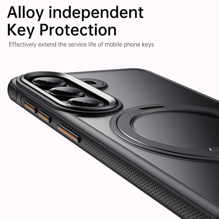 Custodia per telefono MagSafe con supporto girevole a 360° antistress a forma di ingranaggio, For Samsung Galaxy S26+ 5G, For Samsung Galaxy S26 Ultra 5G, For Samsung Galaxy S26 5G