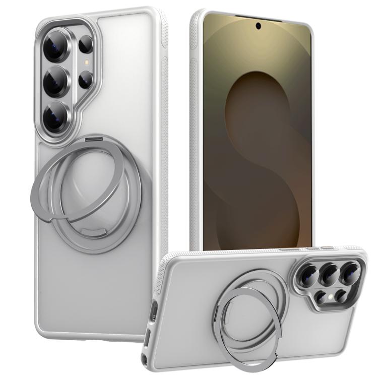 Custodia per telefono MagSafe con supporto girevole a 360° antistress a forma di ingranaggio, For Samsung Galaxy S26+ 5G, For Samsung Galaxy S26 Ultra 5G, For Samsung Galaxy S26 5G