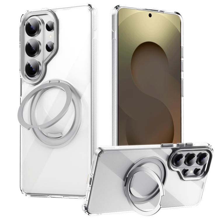 Custodia per telefono MagSafe con supporto girevole a 360° antistress a forma di ingranaggio, For Samsung Galaxy S26+ 5G, For Samsung Galaxy S26 Ultra 5G, For Samsung Galaxy S26 5G