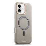 Custodia per telefono magnetica ESEBLE L2 con texture a litchi e lente in metallo., For iPhone 17 Pro Max, For iPhone 17 Pro, For iPhone 17, For iPhone Air, For iPhone 16 Pro Max, For iPhone 16 Pro, For iPhone 16, For iPhone 15 Pro Max