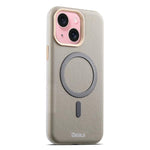 Custodia per telefono magnetica ESEBLE L2 con texture a litchi e lente in metallo., For iPhone 15 Pro, For iPhone 15, For iPhone 14 / 13, For iPhone 14 Pro, For iPhone 14 Pro Max, For iPhone 13 Pro Max, For iPhone 13 Pro