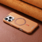Custodia per telefono magnetica ESEBLE L2 con texture a litchi e lente in metallo., For iPhone 17 Pro Max, For iPhone 17 Pro, For iPhone 17, For iPhone Air, For iPhone 16 Pro Max, For iPhone 16 Pro, For iPhone 16, For iPhone 15 Pro Max